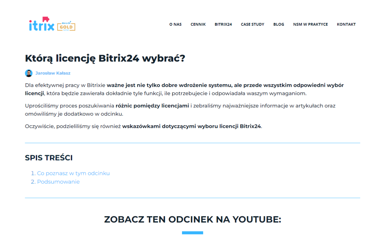 Którą licencję Bitrix24 wybrać