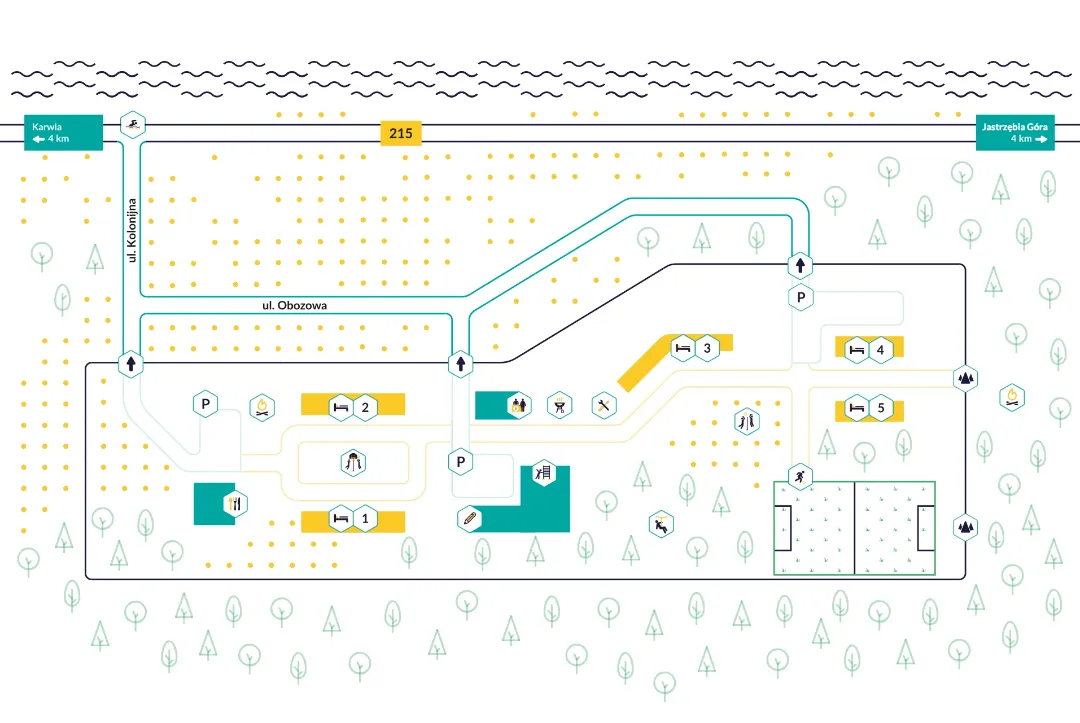 Taras widokowy na Górze Rowskiej