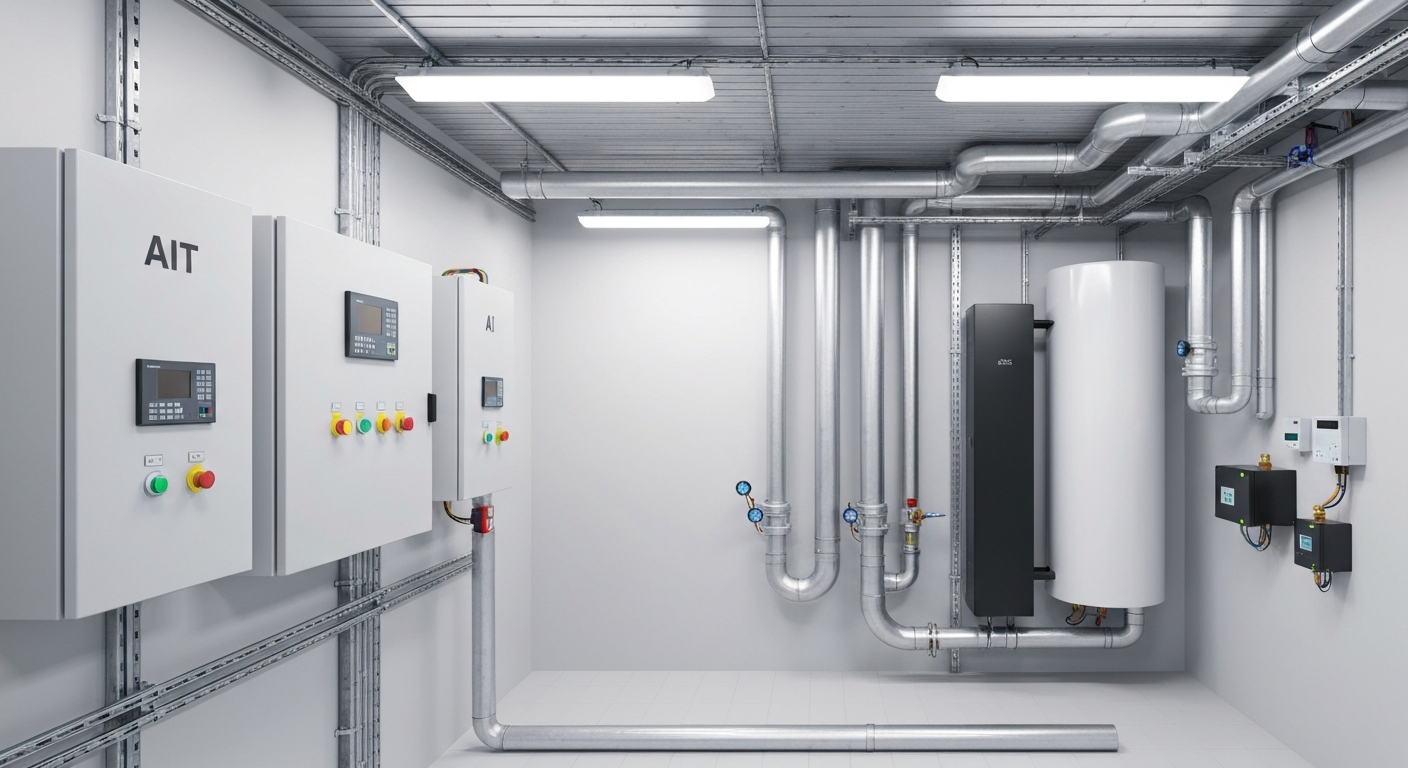 Nowoczesna automatyka HVAC i inteligentne sterowanie ogrzewaniem AI/IoT w Warszawie, AVM24.