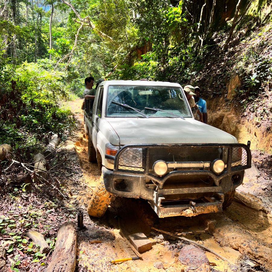 Wyprawa do Gabonu, Afryka