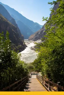 Wąwóz Tygrysiego Skoku, wycieczka do Chin