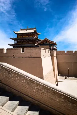 Fort Wielkiego Muru Chińskiego w Jiayuguan