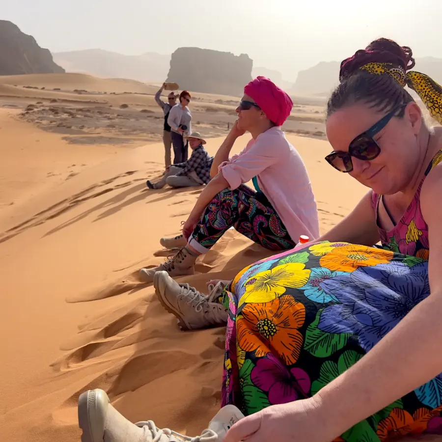 Wyprawa na Saharę, Algieria