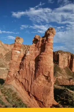 Formacja skalna w Alien Valley w Chinach