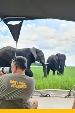 Rejs po rzece Chobe, Park Narodowy Chobe w Botswanie