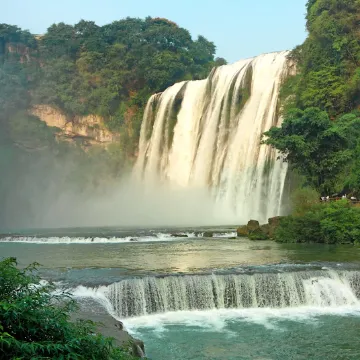 Wodospad Huangguoshu, Chiny