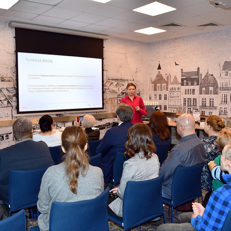 uczestnicy konferencji fundacji onya