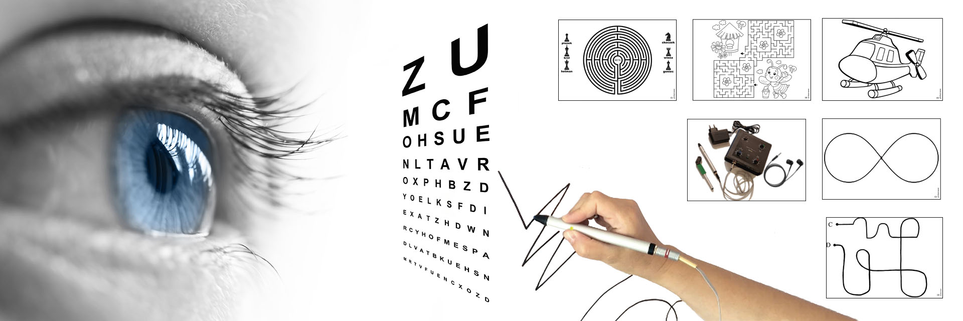 ćwiczenie oko ręka magic pen
