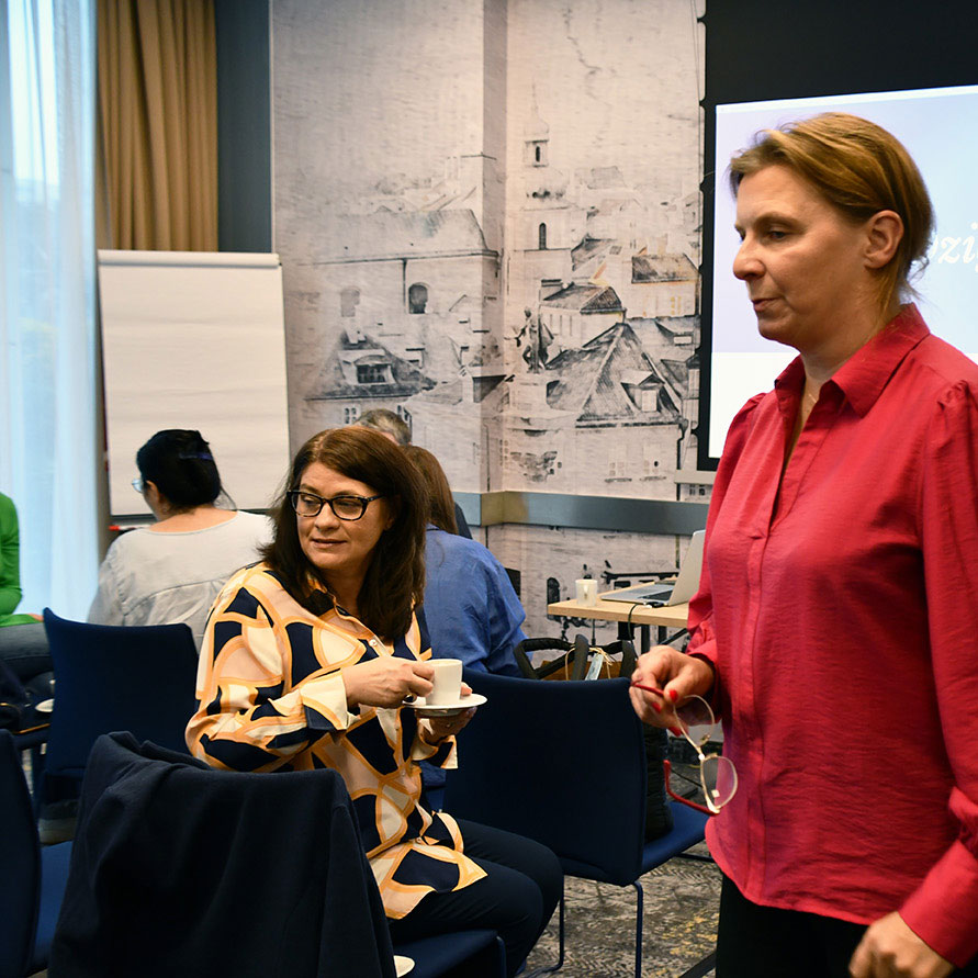 po konferencji wspólny czas na kawę, herbatę i rozmowy