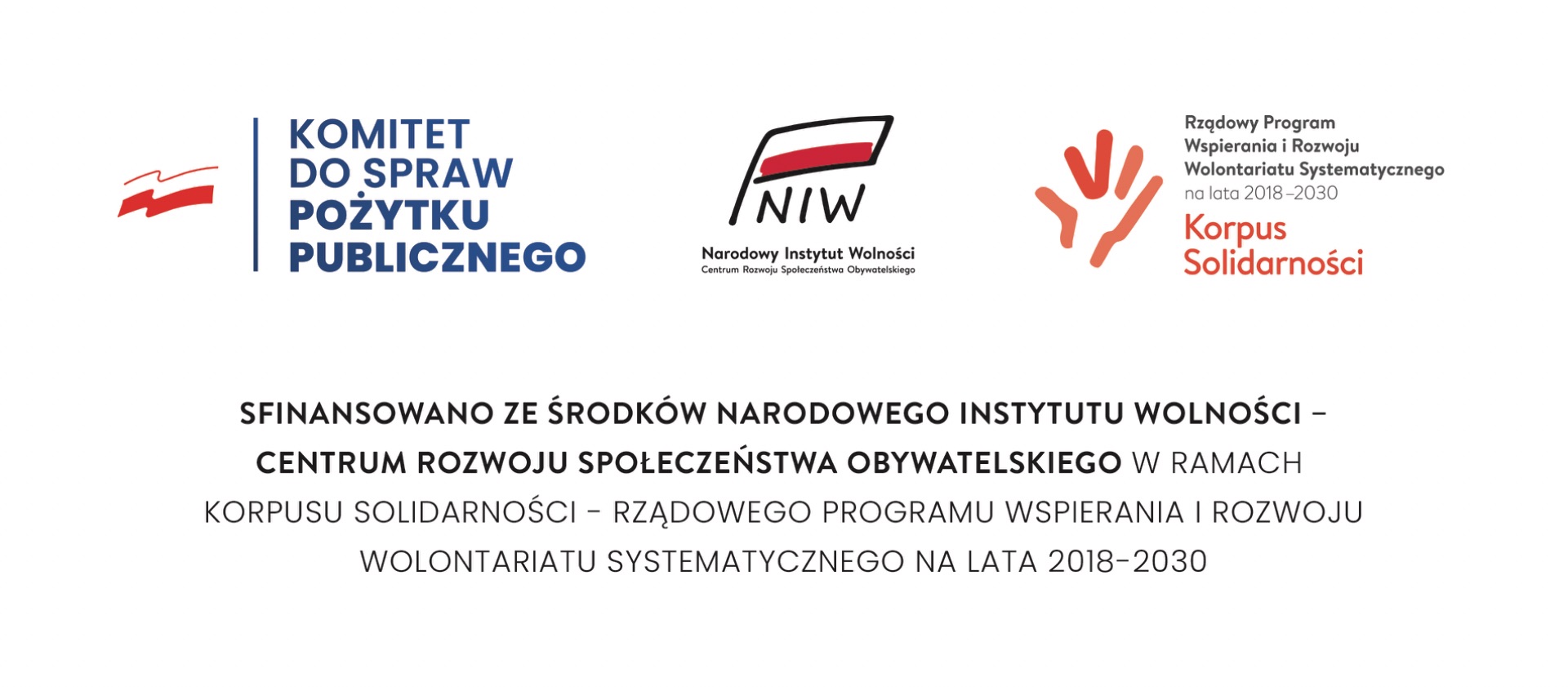 logotypy źródła współfinansowania