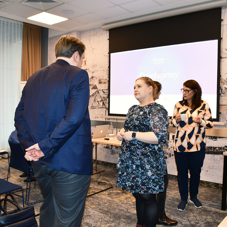 po konferencji wspólny czas na kawę, herbatę i rozmowy