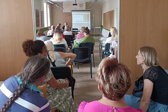 Spotkanie z pracownikami poradni psychologiczno-pedagogicznej w Kielcach
