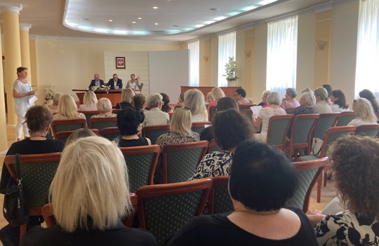 spotkanie z dyrektorami przedszkoli w Kielcach