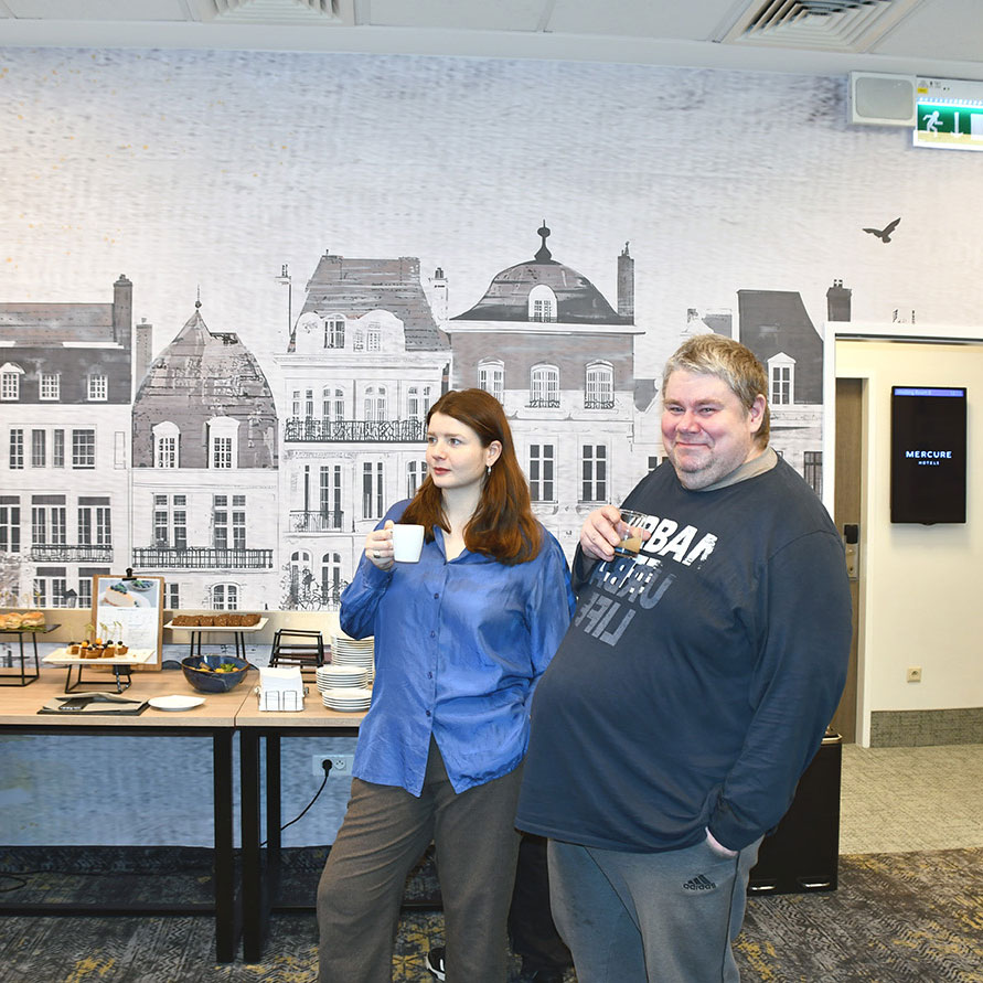 po konferencji wspólny czas na kawę, herbatę i rozmowy