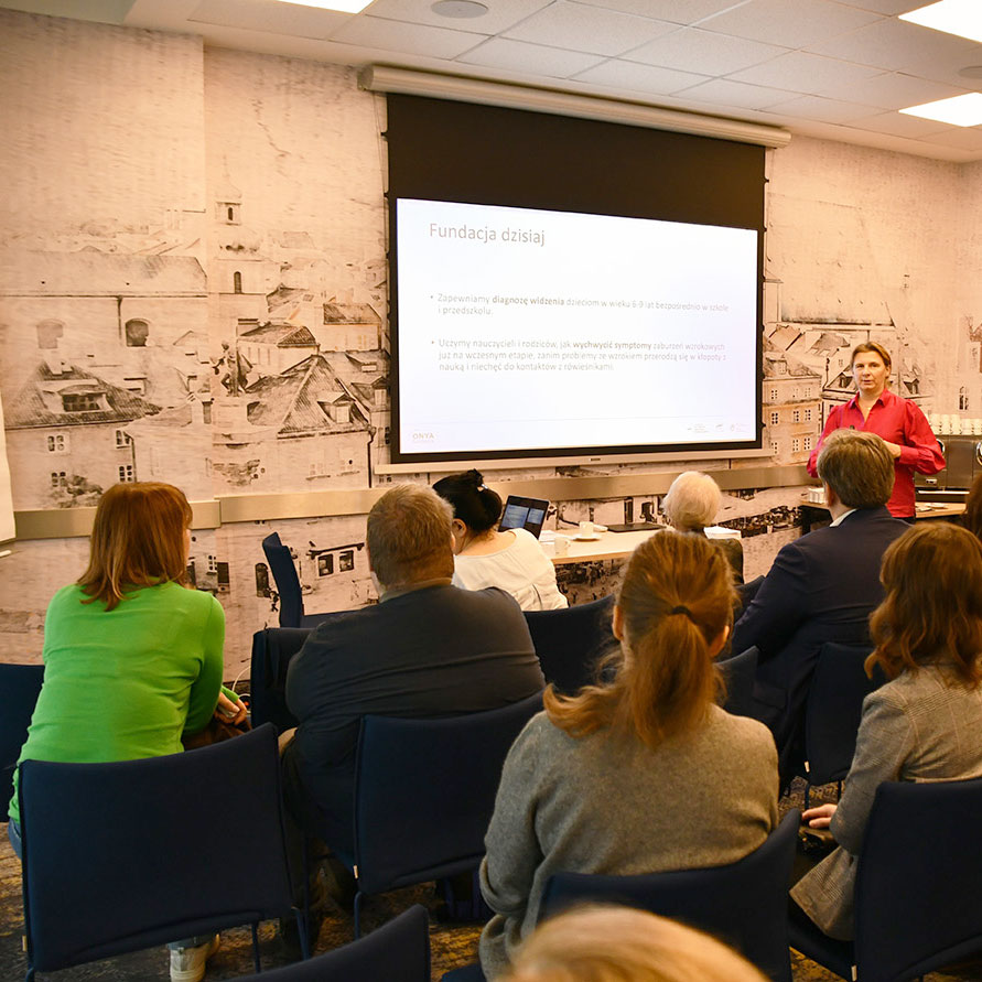 uczestnicy konferencji fundacji onya