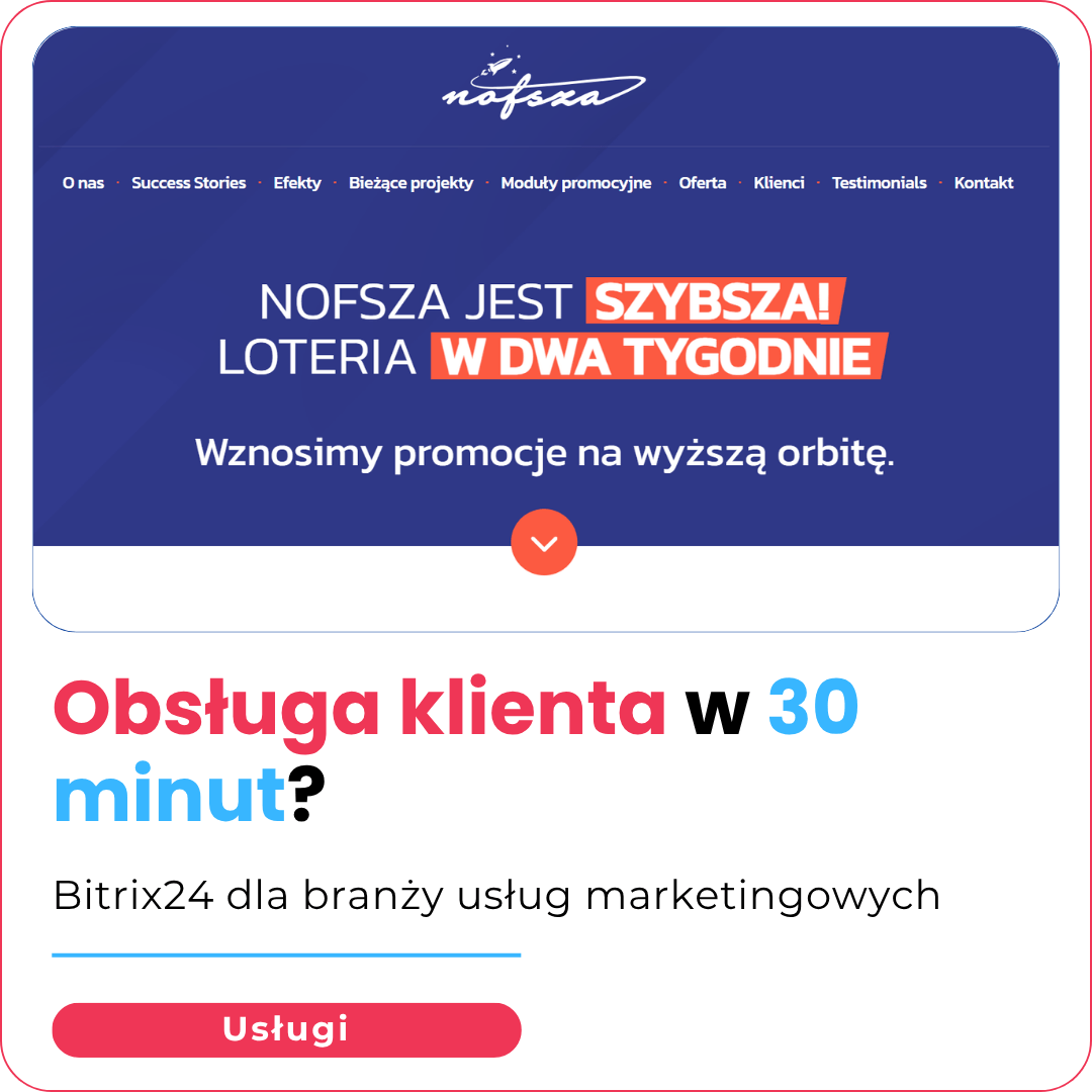ITrix Case Study - agencja reklamowa Nofsza