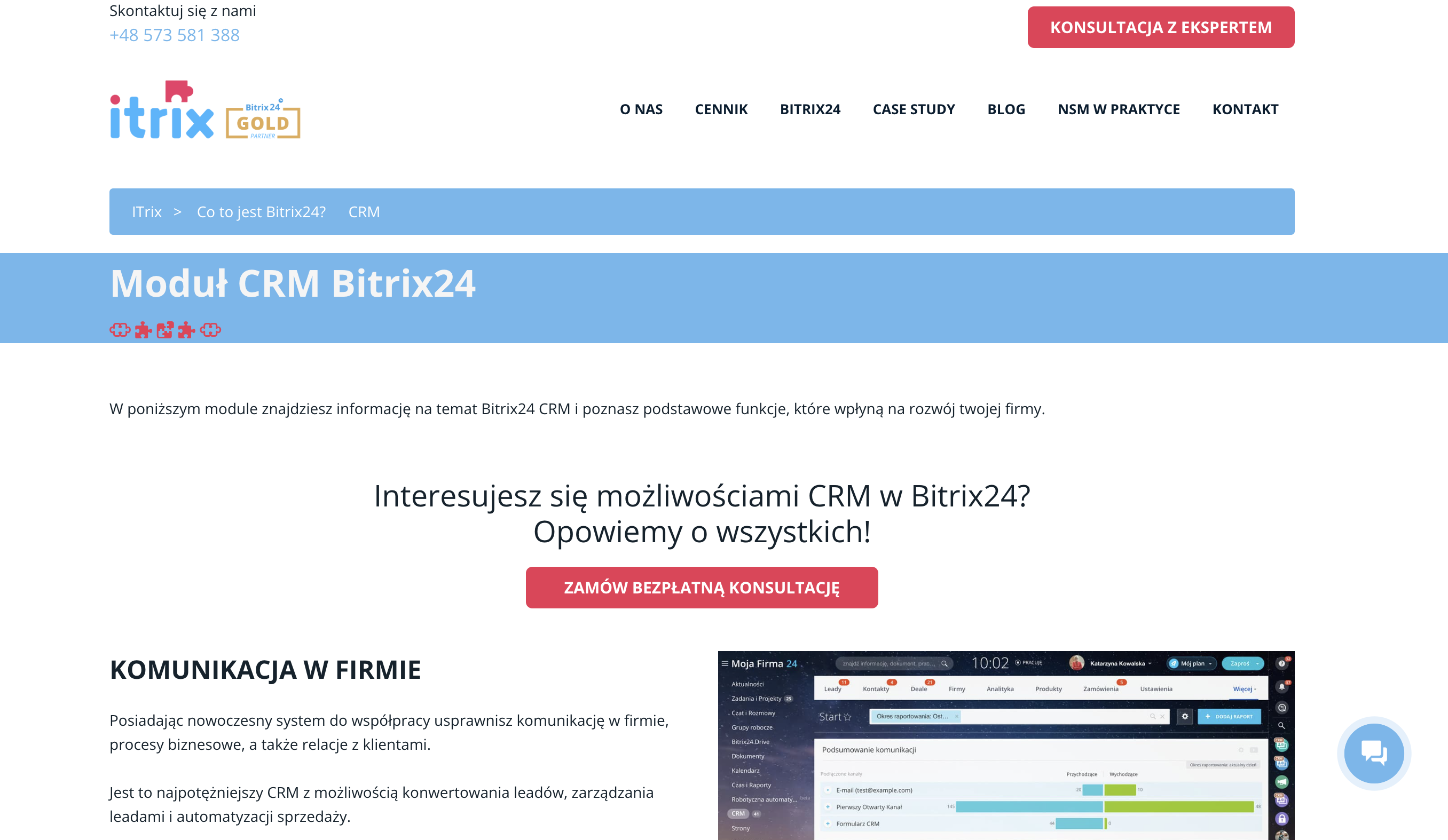 CRM Bitrix24 - Darmowy CRM dla firm