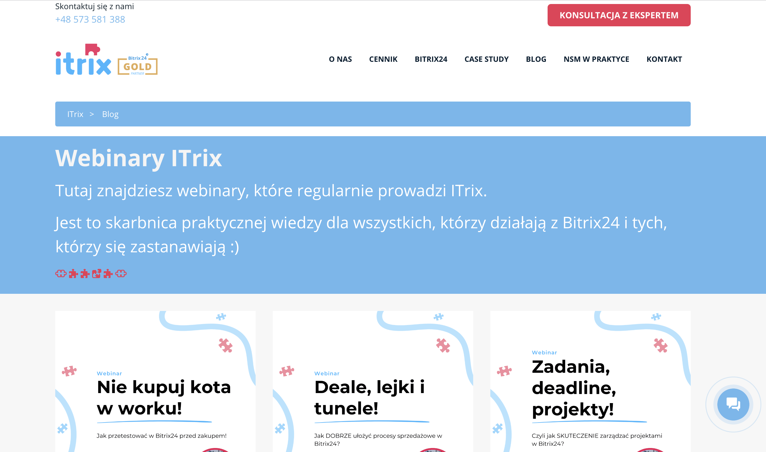 Webinary ITrix