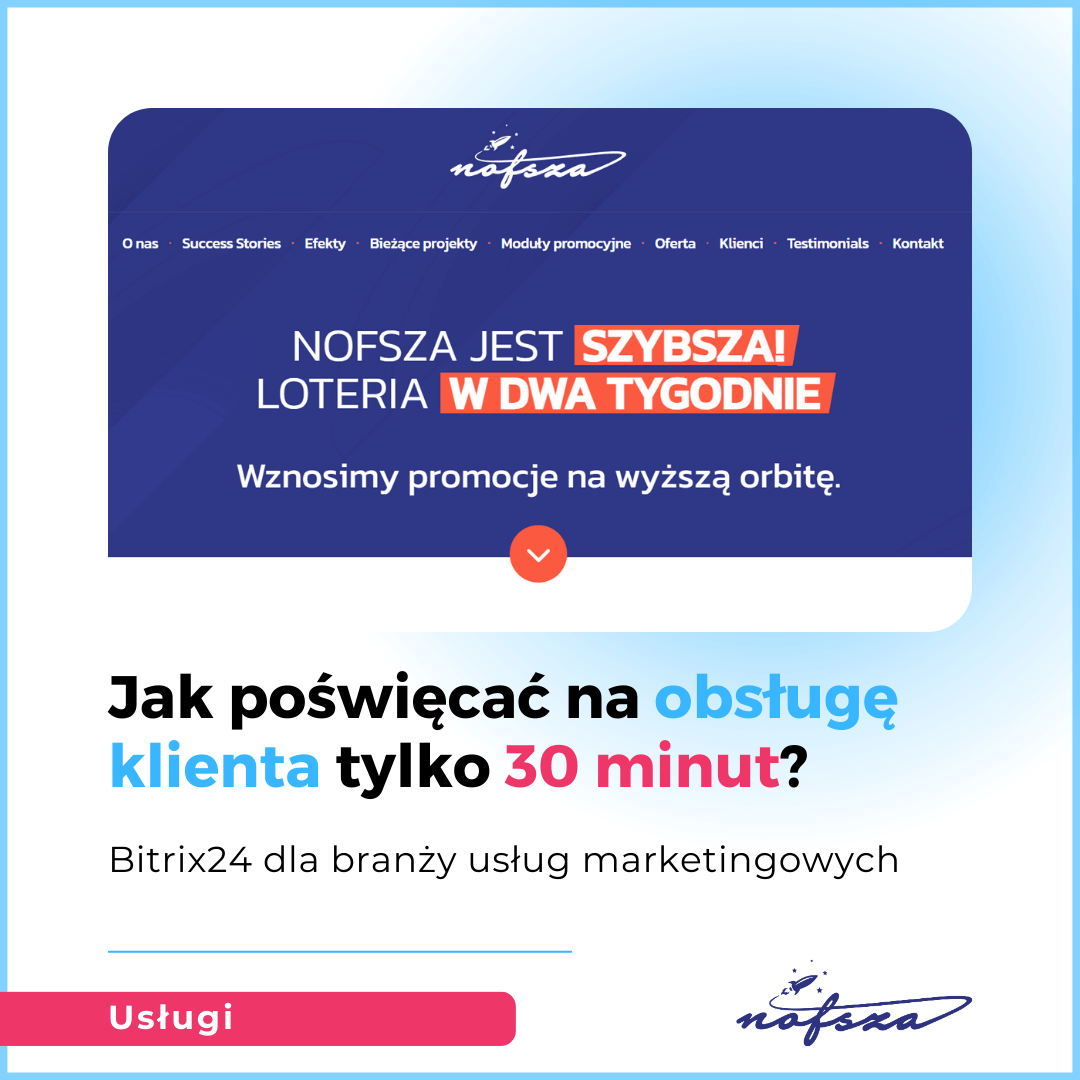 ITrix Case Study - agencja reklamowa Nofsza