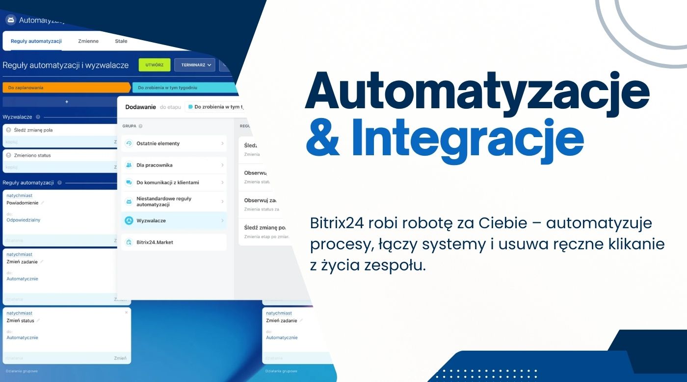 Automatyzacje i integracje w Bitrix24
