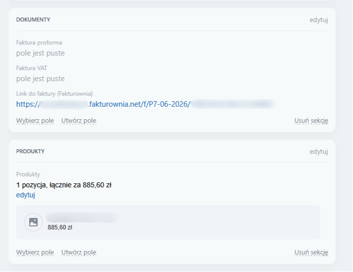 Link API do fakturowni