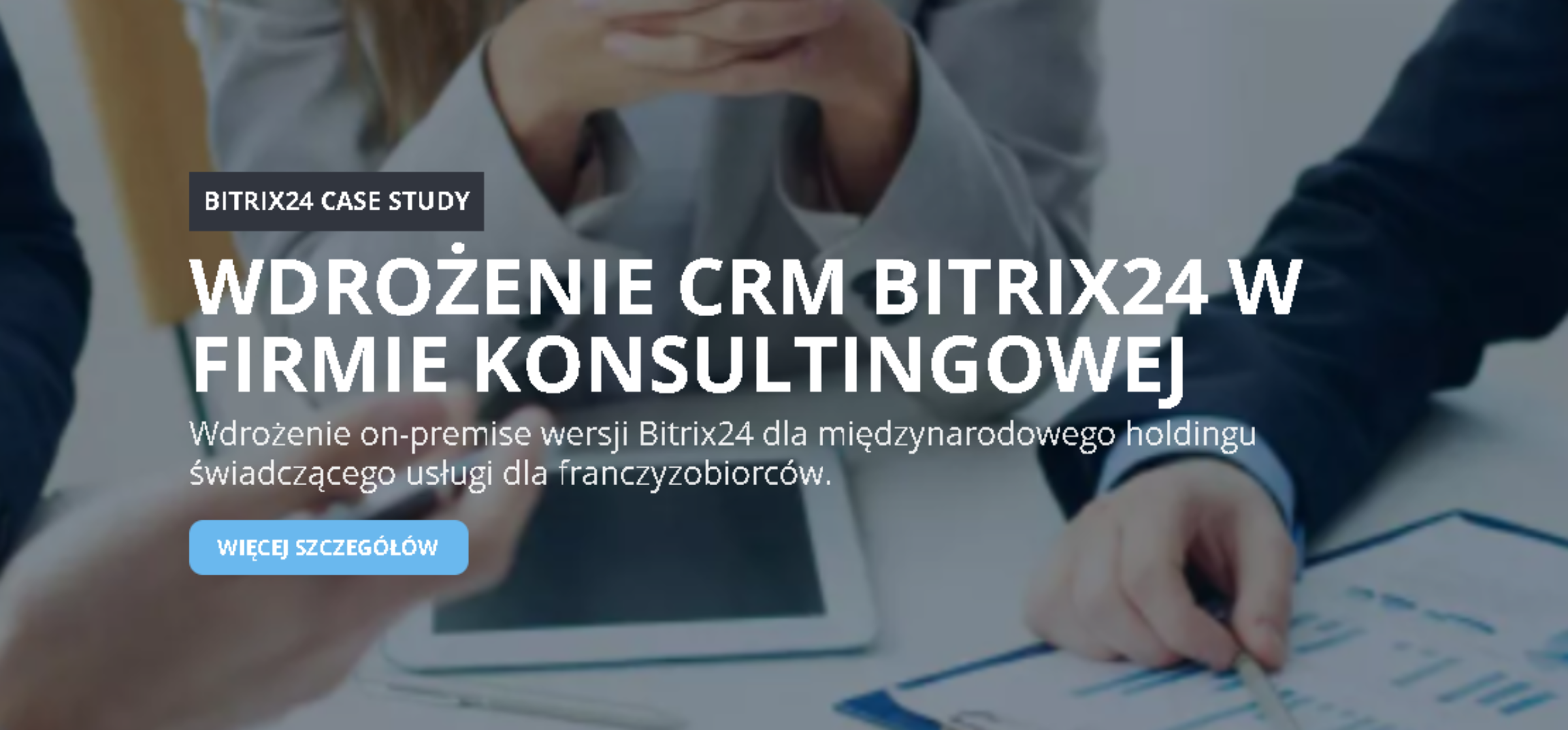 Wdrożenie CRM w firmie konsultingowej